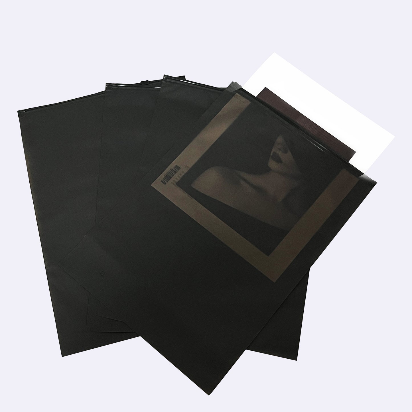 Custom Black Frosted Ziplock Bags | Recyable | One Color Printing