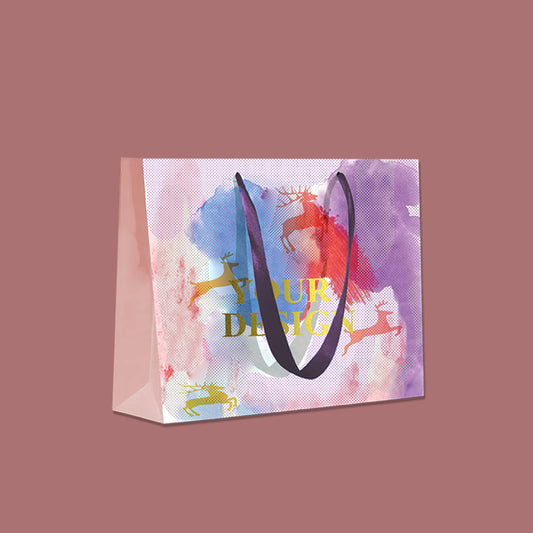 Custom Luxury Gift Paper Bags | Recyable | Full Colors Printing