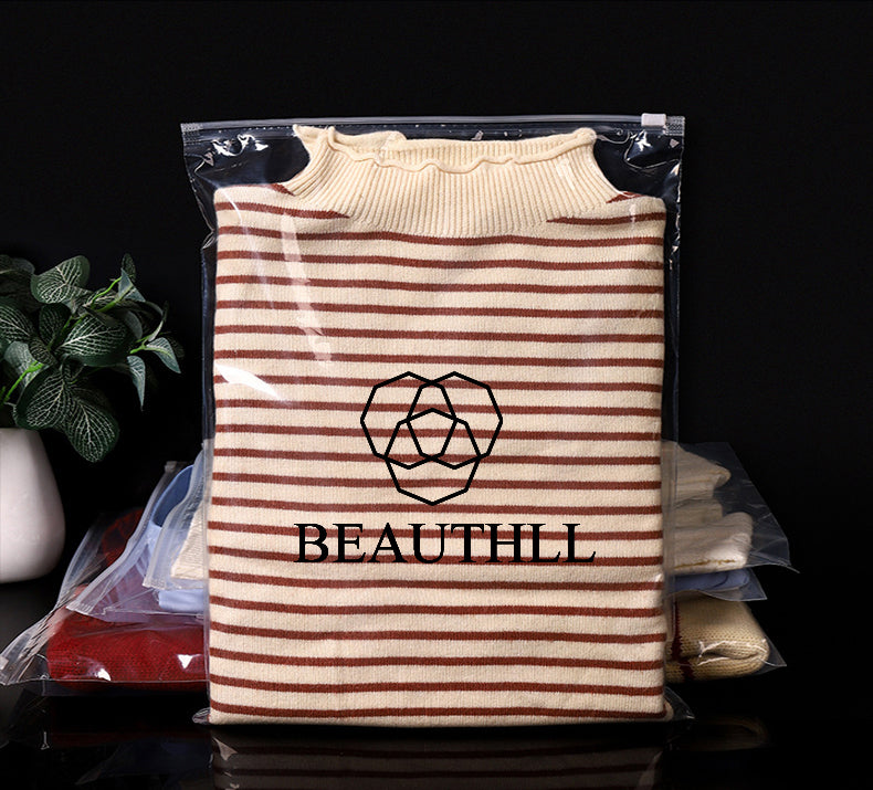 Custom Clear Ziplock Bags | Recyable | One Color Printing