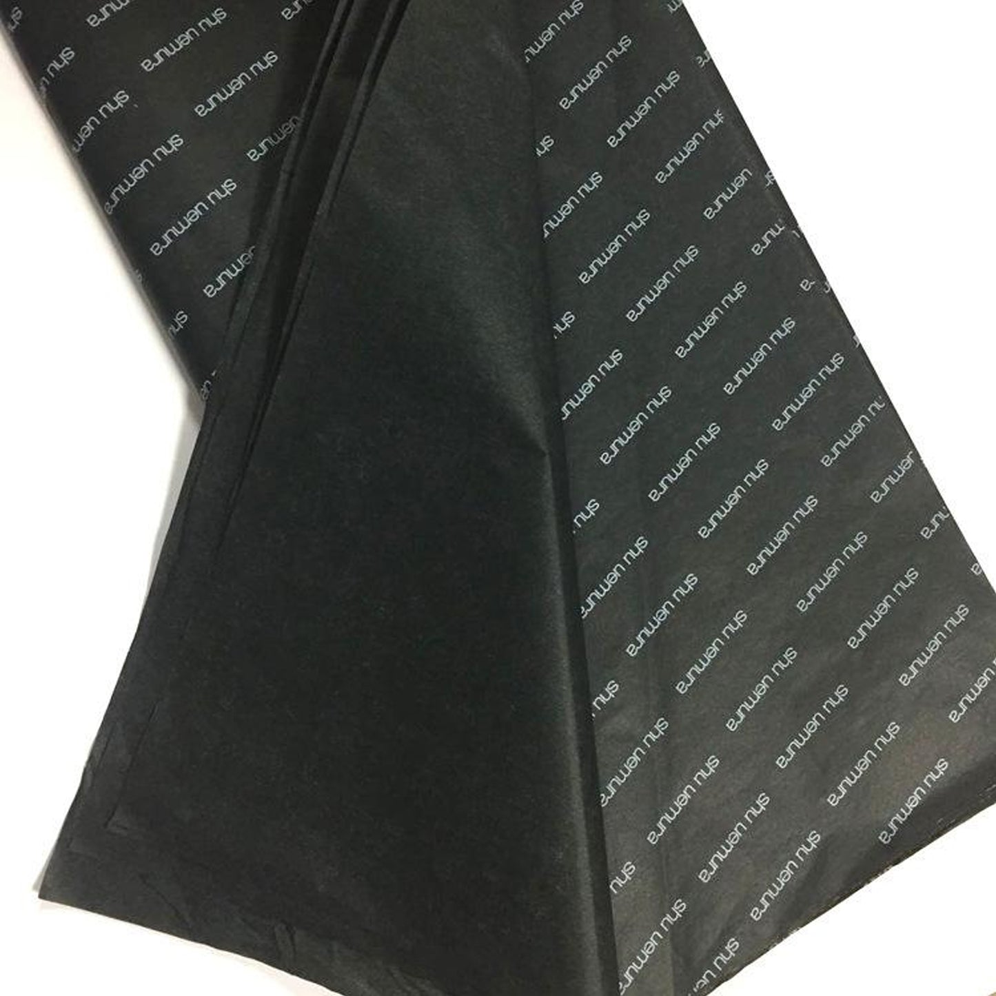 Custom Black Tissue Paper Wrapping Paper | One Color Printing