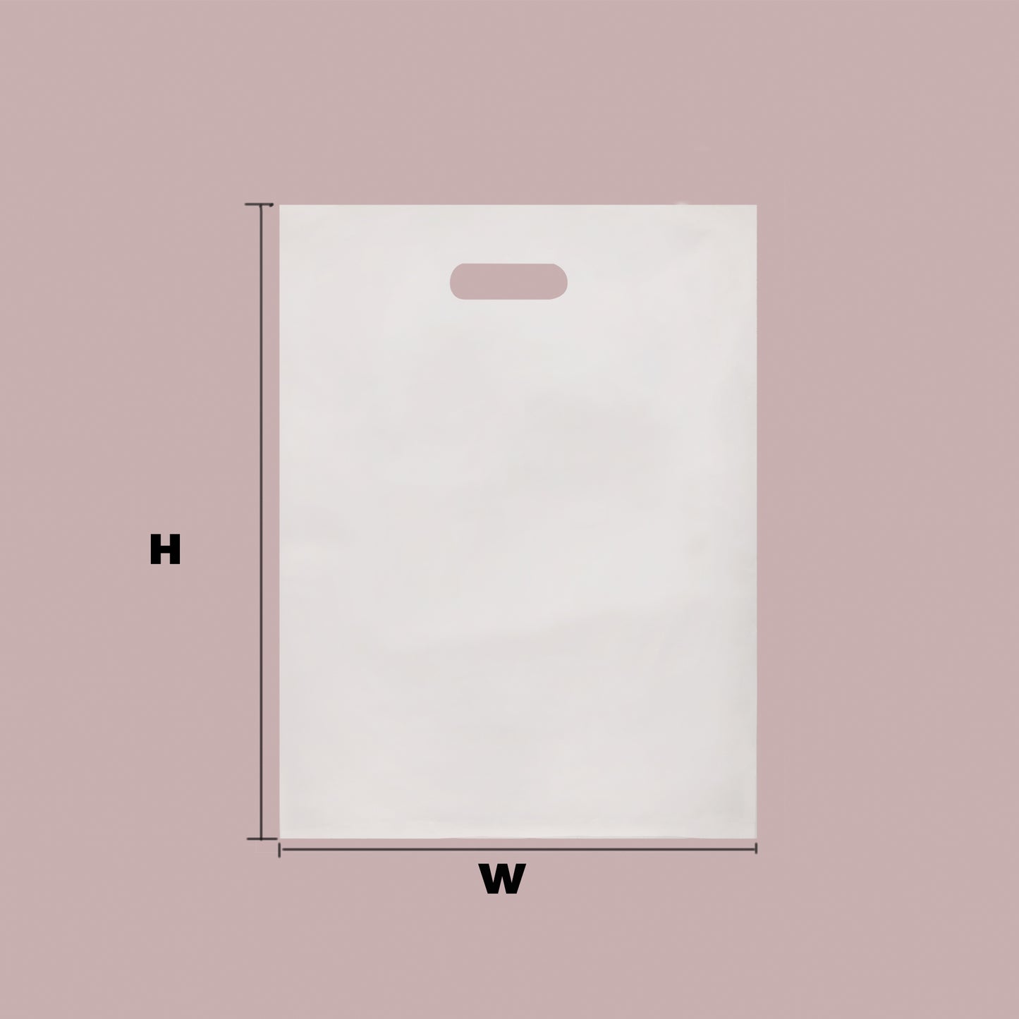 Custom Clear Plastic Merchandise Bags Die Cut Shopping bags | Recyable | Digital Printing