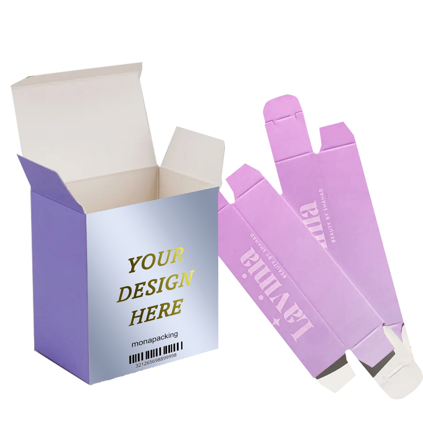 Custom Paper Tuck Box Card Stock Box | Recyable | Digital Printing