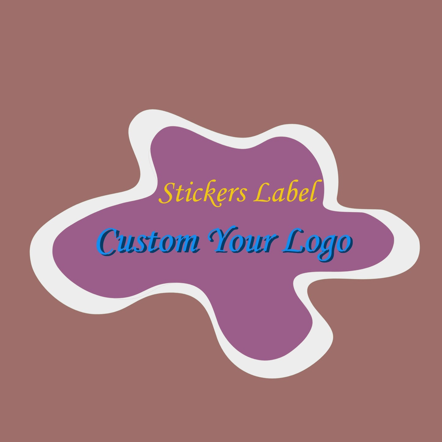 Custom Stickers Labels Personalized Full Color Logo Stickers