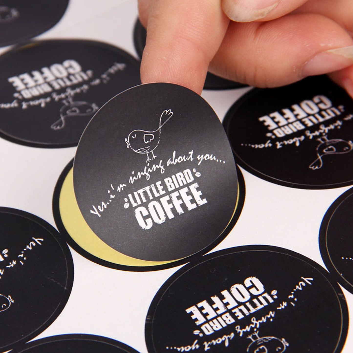 Custom Stickers Labels Personalized Full Color Logo Stickers