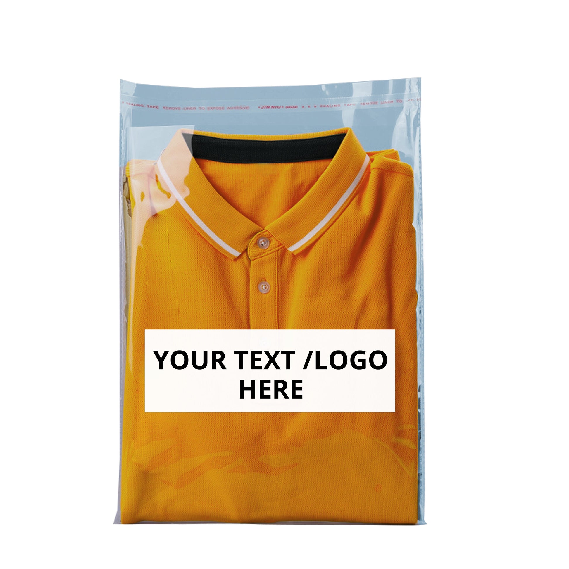 100Pcs Custom Clear OPP Bags High Quality Plastic Bags Custom Packaging Poly bags Self Adhesive Bag for Clothing, Jewlery, Notebook etc