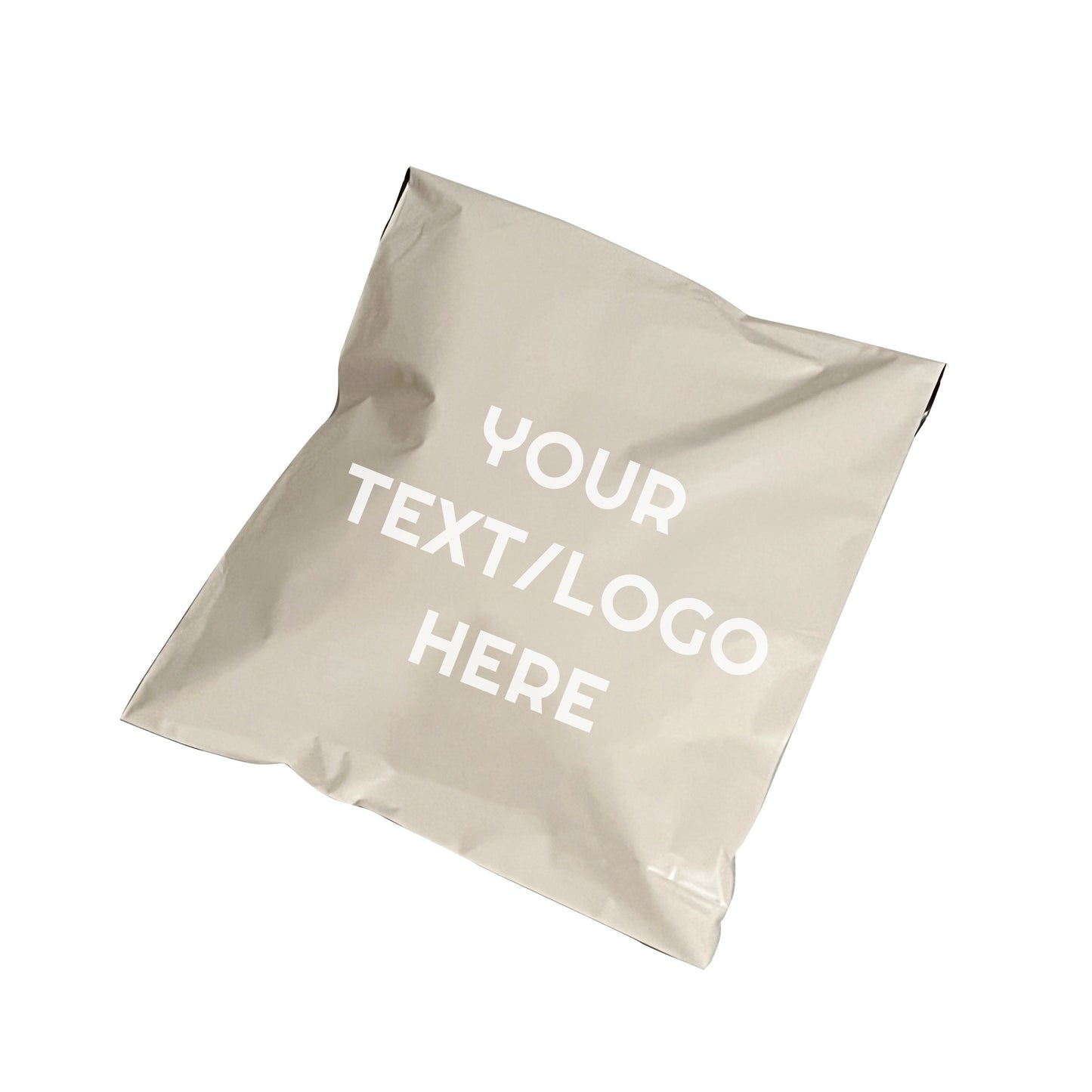 50-1000Pcs Matte Black Custom Poly Mailers Adhesive Self Sealing Shipping Bags Extremely Light Weight with One Color Logo Custom Postage Bag