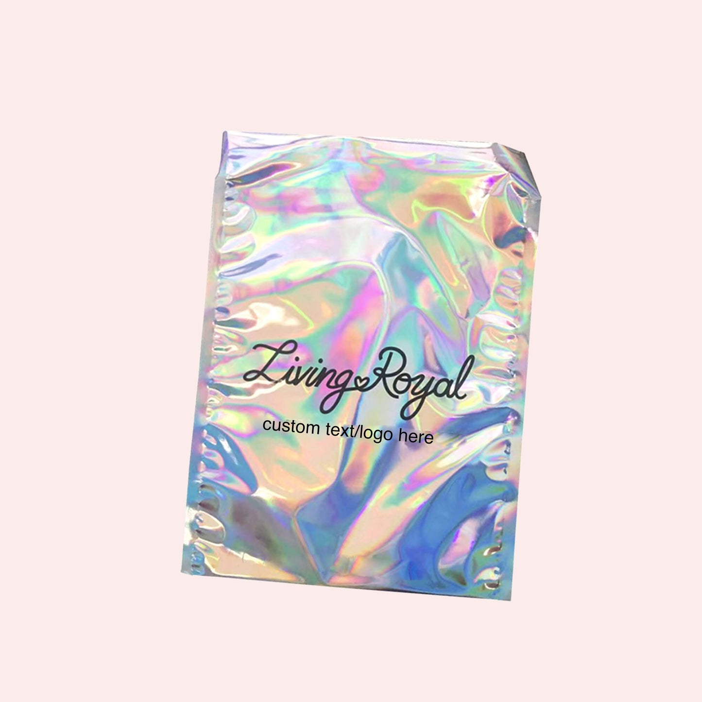 50-1000 Custom Poly Mailers Holographic Mailers Custom Poly Bags Custom Shipping Bags with logo Postage Bag