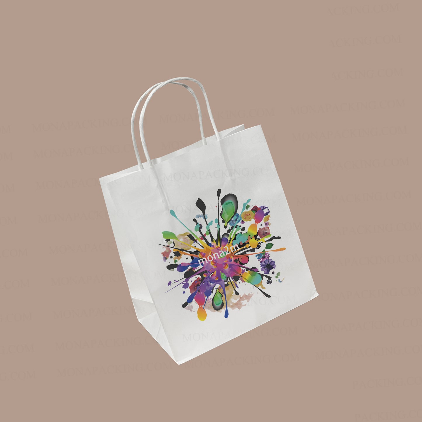 Custom Kraft Paper Bags Gift Shopping bags | Eco Friendly | Full Colors Printing