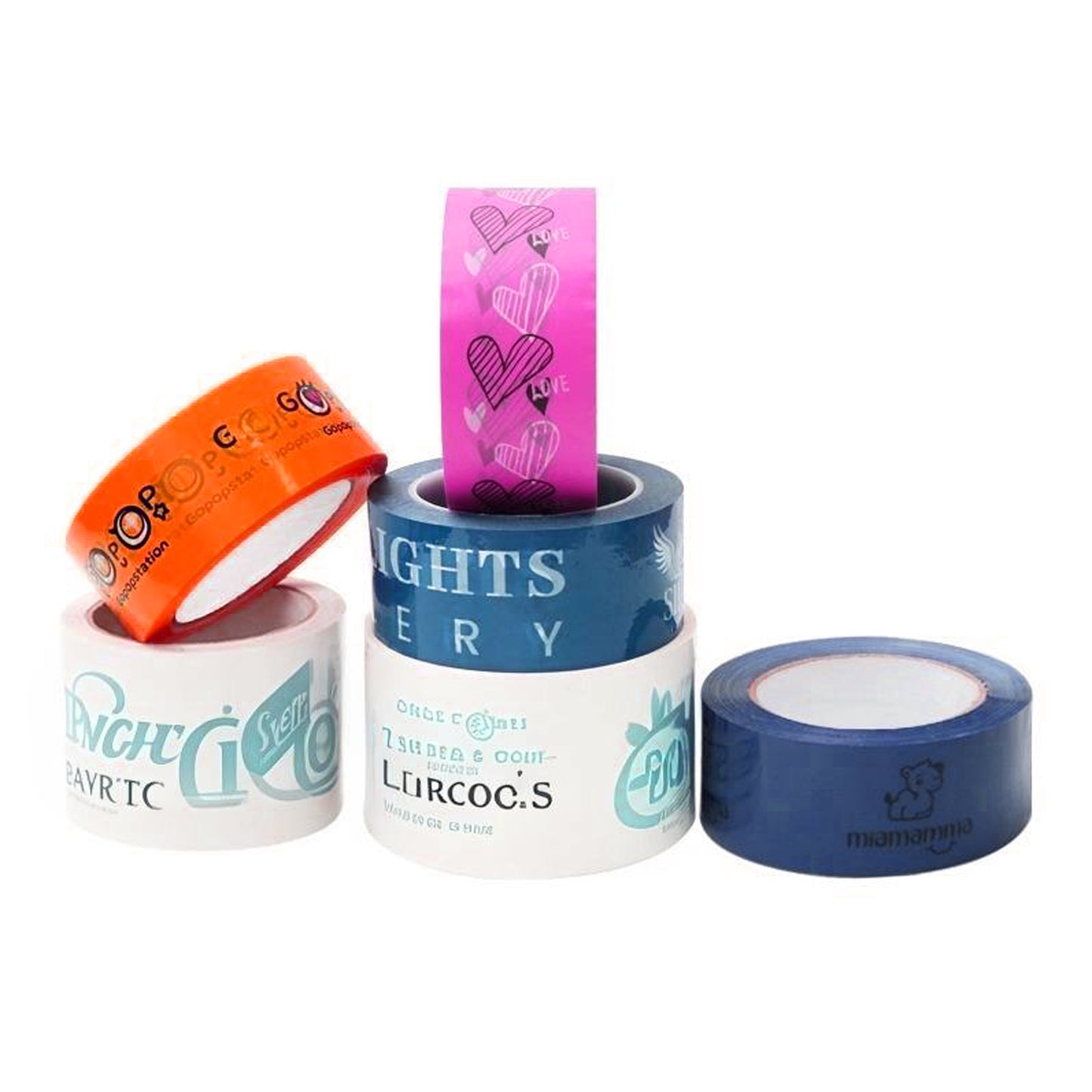 Custom Plastic Adhesive Tape Packing Tape