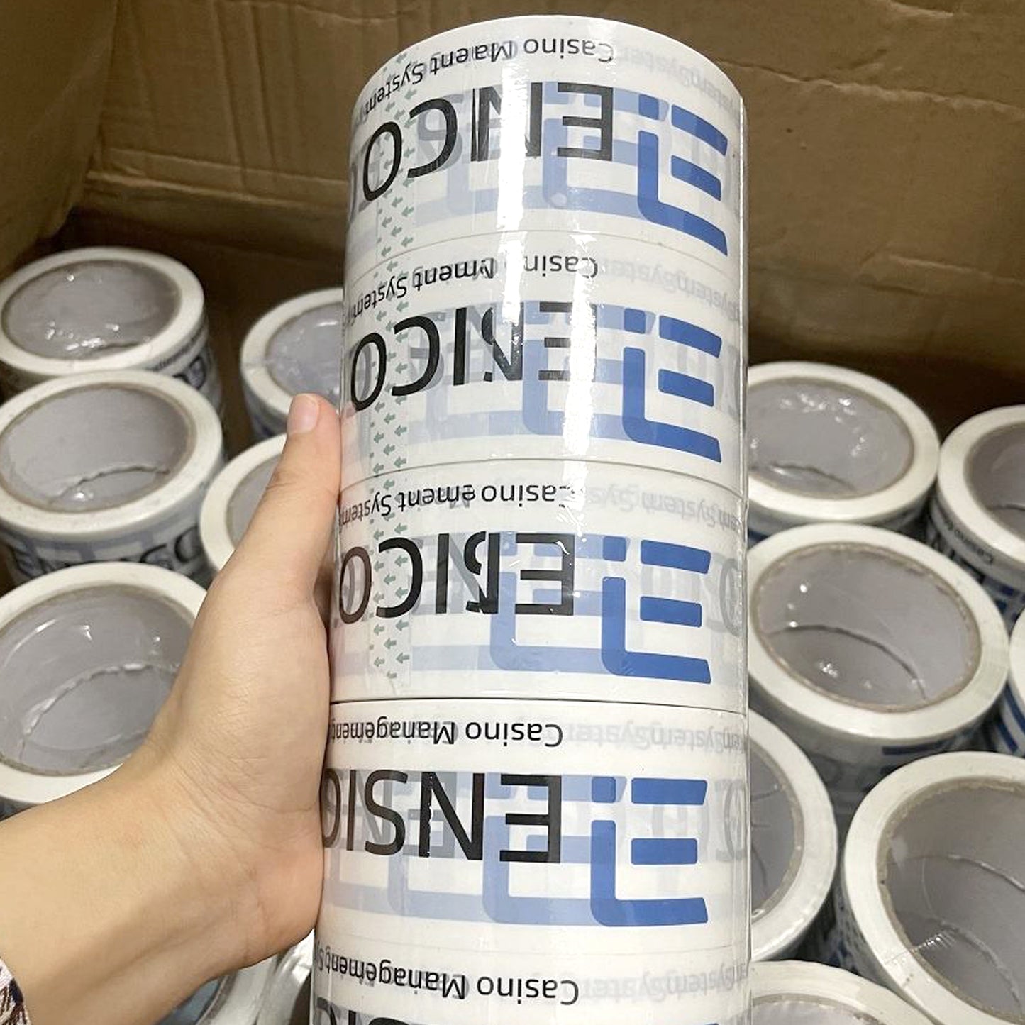 Custom Plastic Adhesive Tape Packing Tape
