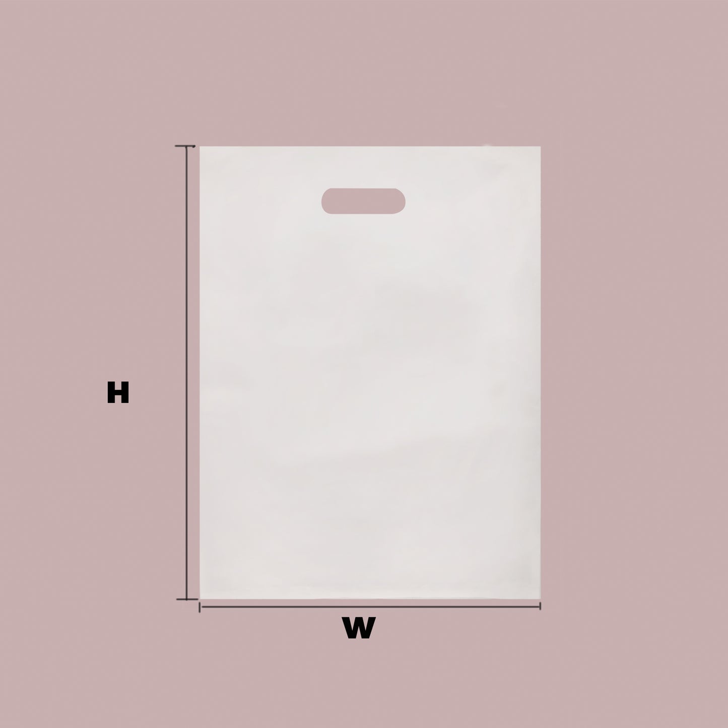 Custom Clear Plastic Merchandise Bags Die Cut Shopping bags | Recyable | Full Colors Printing