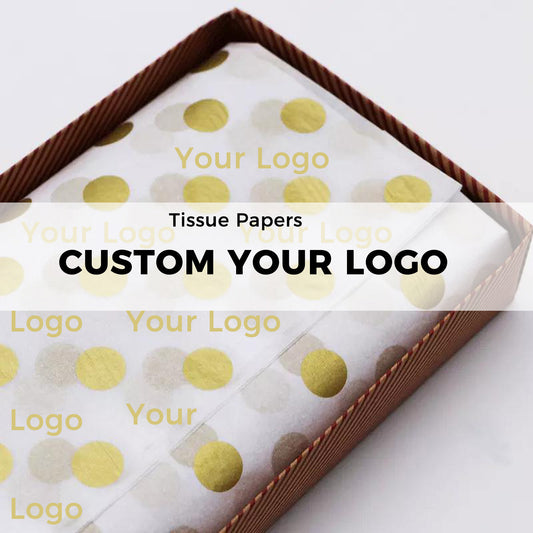 100-1000 Custom Tissue Paper Personalized Tissue Paper with One Color Logo Custom Printed Logo Tissue Paper Custom Wrapping Paper