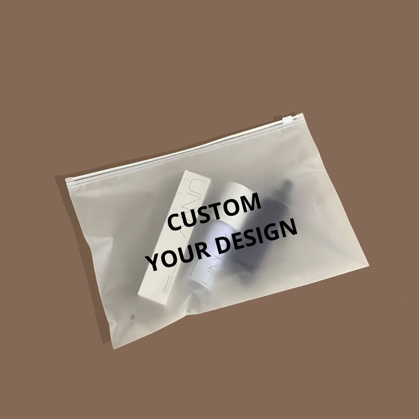 Custom Frosted Zipper Bags High Quality Ziplock Bag Cleat Zipper Bags Clothes Plastic Bag Custom Packaging for Poly Mailers