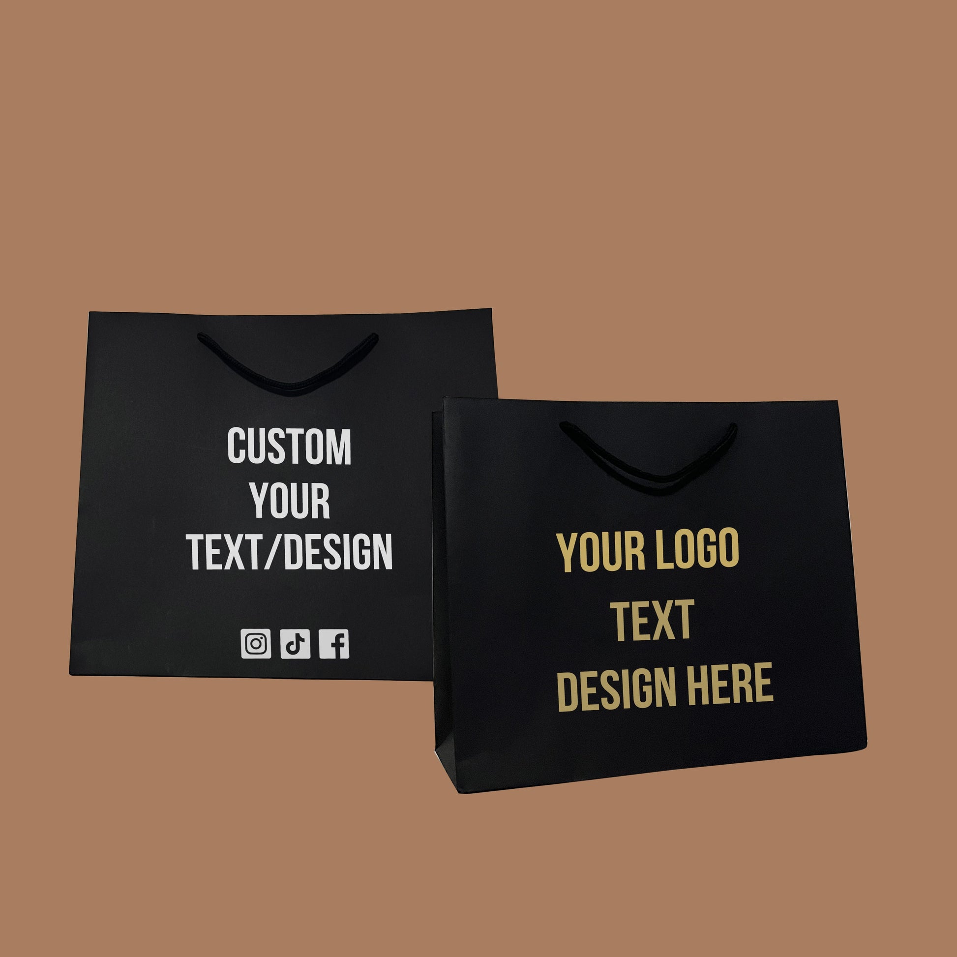 Custom Logo Boutique Paper Bags Shopping Bags with Handle Clothes Merchandise Bag Boutique Retail Bags Custom Party Gift Bag