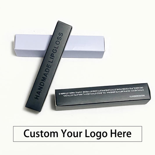 Custom Lip Gloss Box Lip Stick Box Personalized Tuck Box Packing Box Cosmetic Box - Full Colors Printing